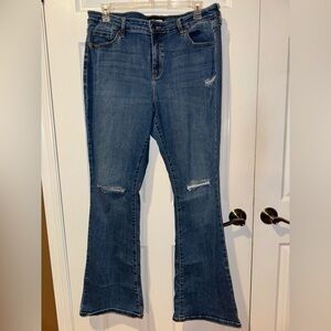Fashion Nova Denim Flare Jeans